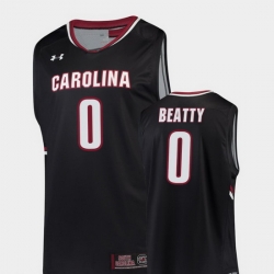 Men South Carolina Gamecocks David Beatty Black Replica College Basketball Jersey