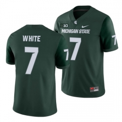 Michigan State Spartans Ricky White Green College Football Michigan State Spartans Jersey