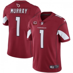 Men Arizona Cardinals 2022 #1 Kyler Murray Red With 3-star C Patch Vapor Untouchable Limited Stitched NFL Jersey