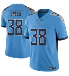Youth Tennessee Titans 38 L'Jarius Sneed Blue Vapor Limited Stitched Football Jersey
