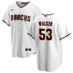 Men Arizona Diamondbacks 53 Christian Walker White Cool Base Stitched Baseball Jersey