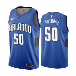 Men Nike Orlando Magic 50 Cole Anthony Blue NBA Swingman Statement Edition 2019 2020 Jersey