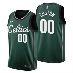 Men Boston Celtics Active Player Custom 2022 23 Green City Edition Stitched Basketball Jersey