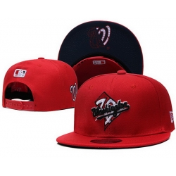 Washington Nationals MLB Snapback Cap 012